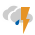 Sky condition: Very cloudy with thunderstorms and light rain showers