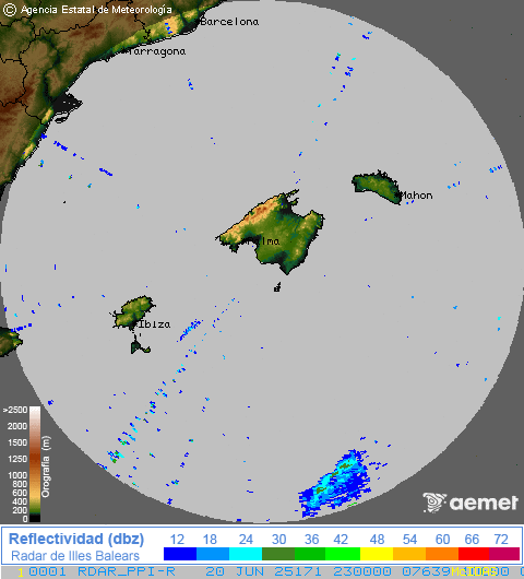 Radar Baleares - AEMET