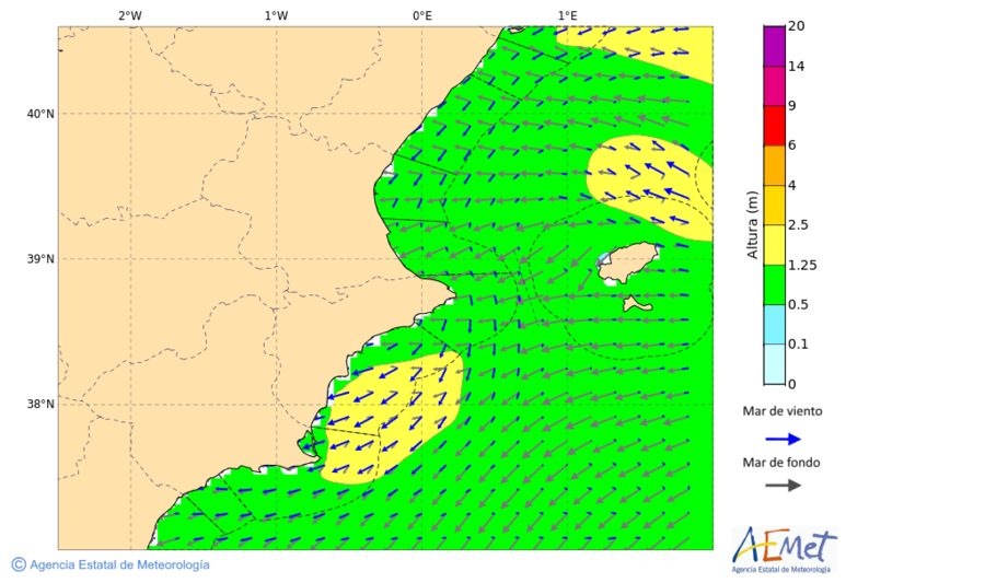 aemet 18 horas