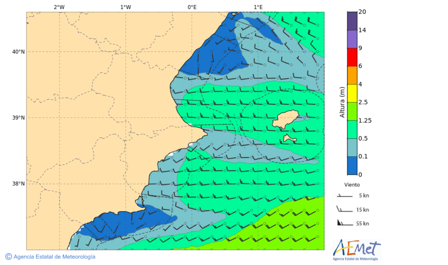 aemet 105 horas