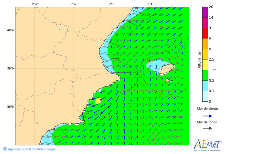 aemet 18 horas