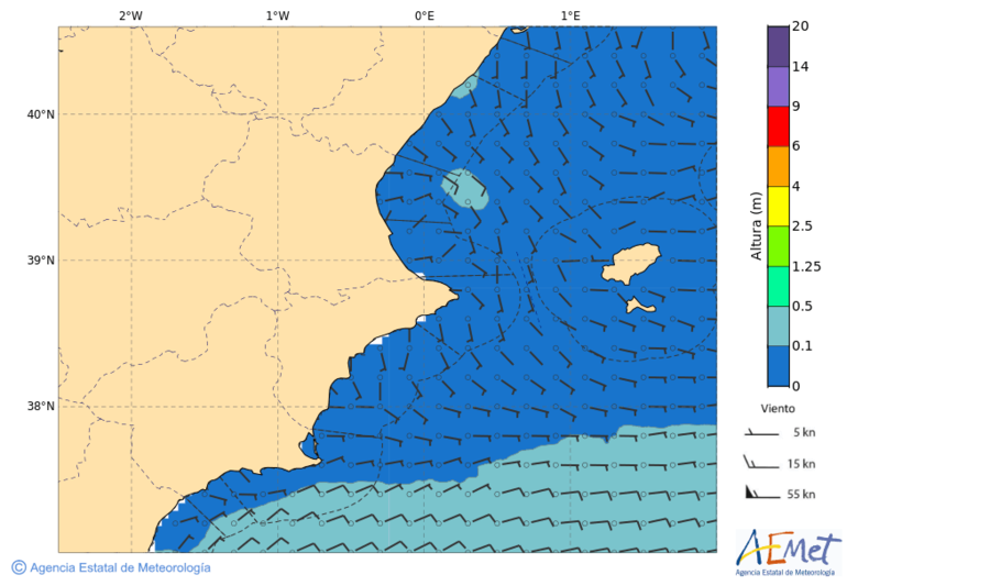 aemet 105 horas