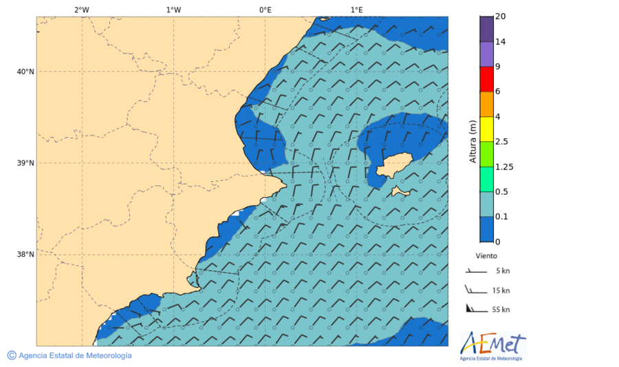 aemet 105 horas