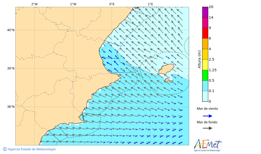 aemet 18 horas