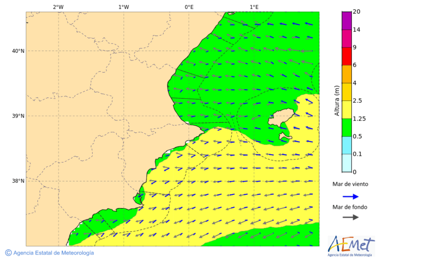 aemet 105 horas
