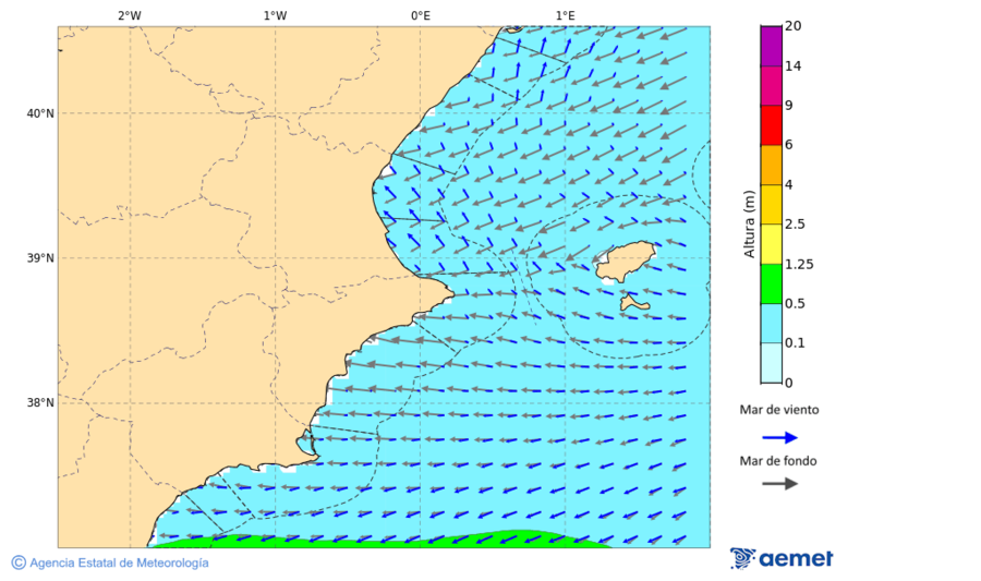 aemet 18 horas
