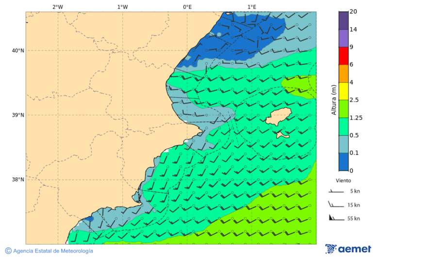 aemet 87 horas