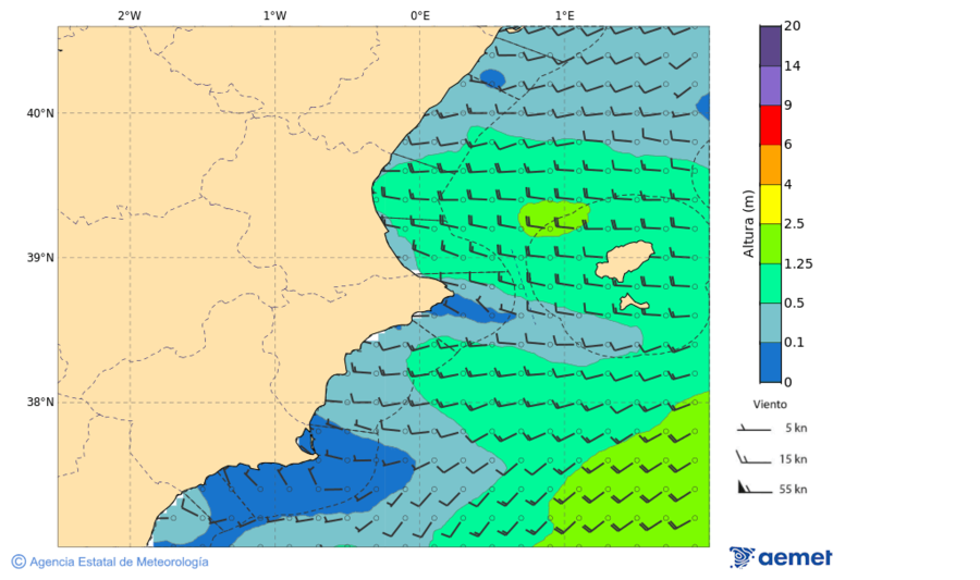 aemet 96 horas