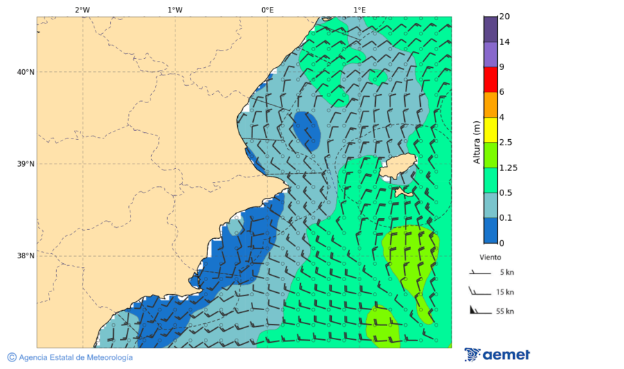 aemet 15 horas