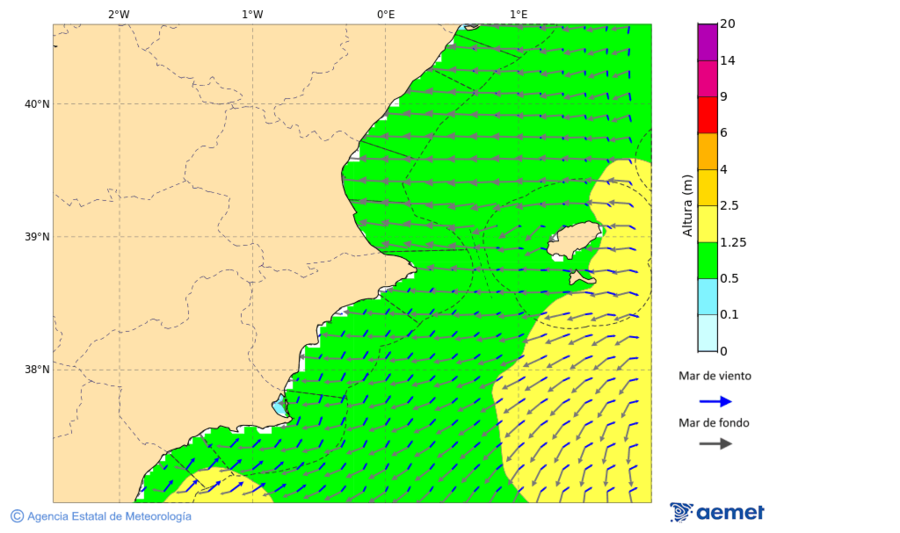 aemet 21 horas