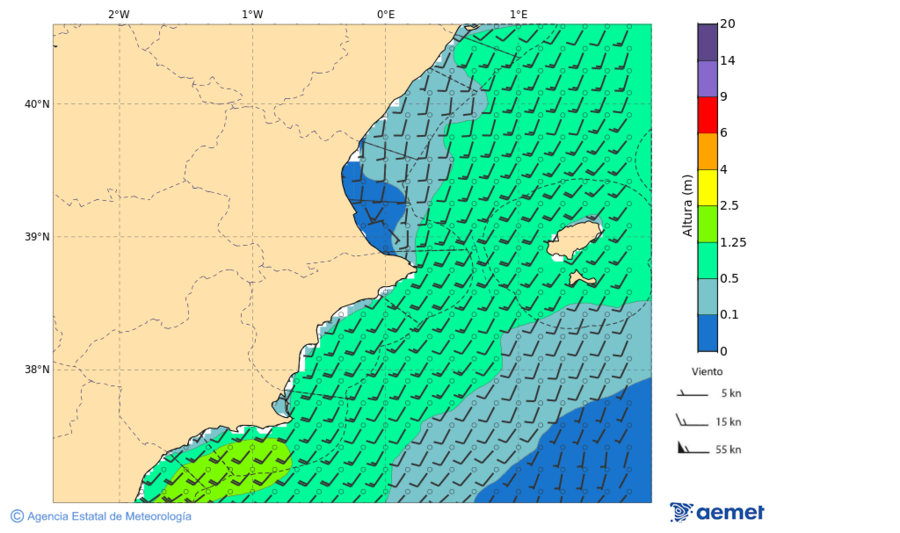 aemet 42 horas