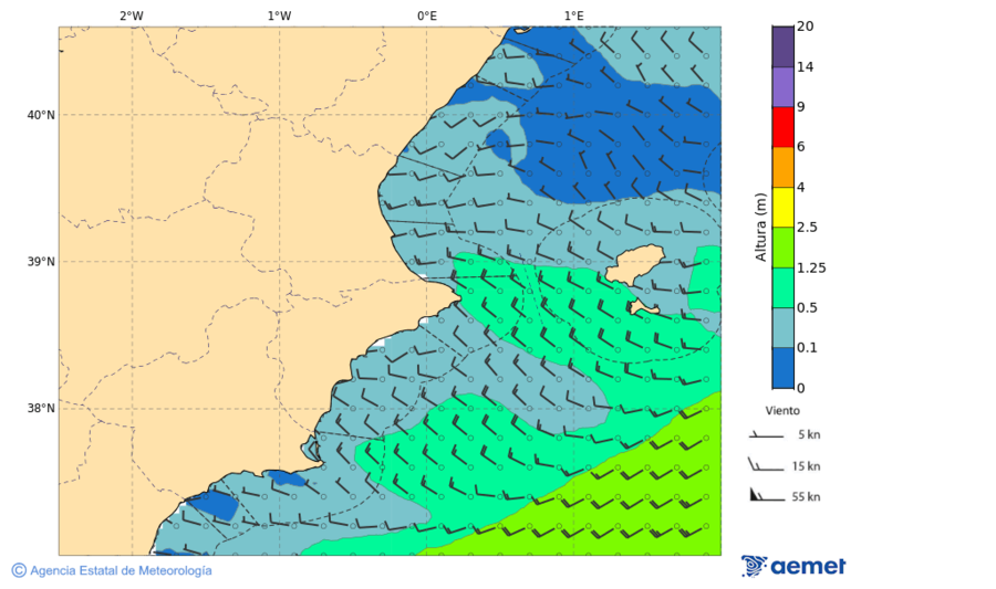 aemet 96 horas