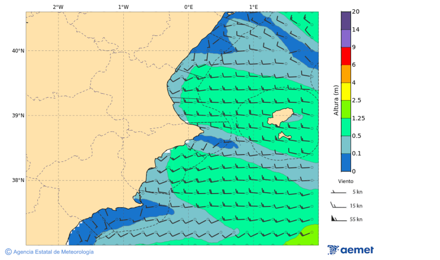 aemet 105 horas
