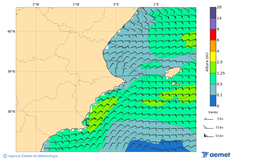 aemet 15 horas