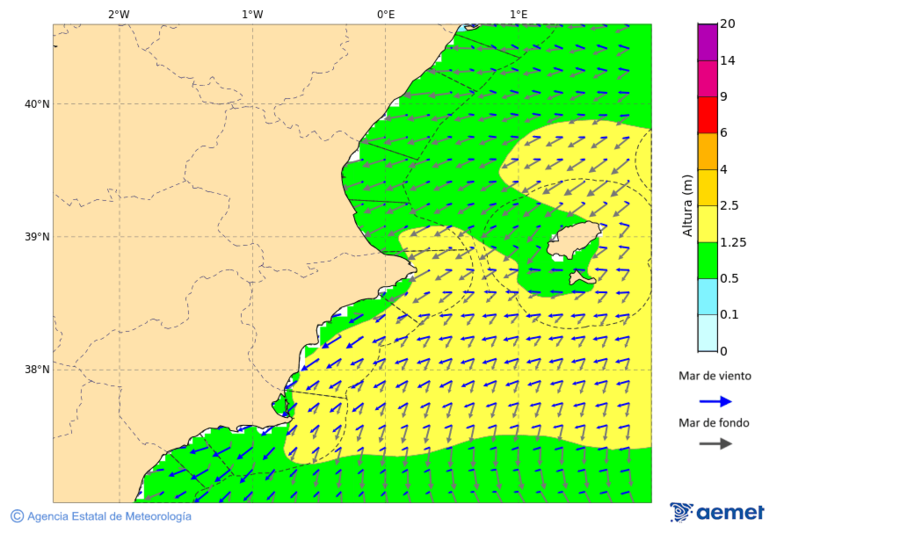 aemet 18 horas