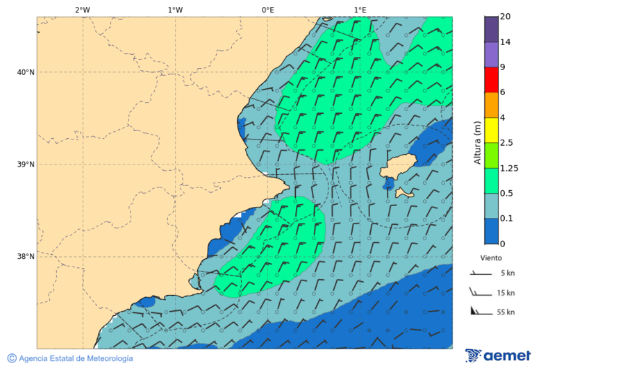 aemet 105 horas