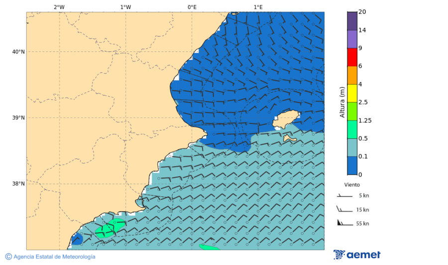 aemet 15 horas