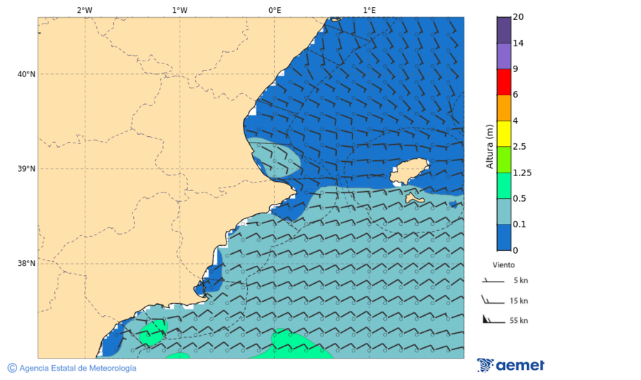 aemet 18 horas