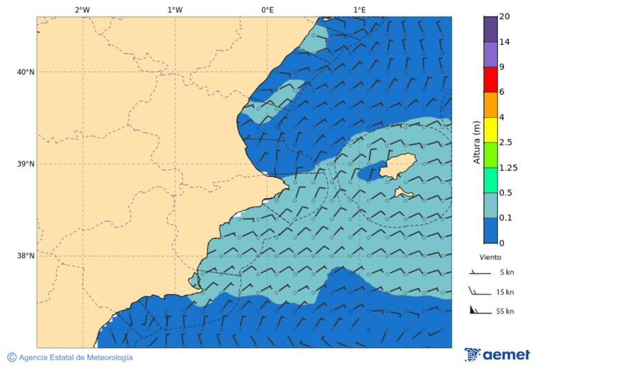 aemet 105 horas
