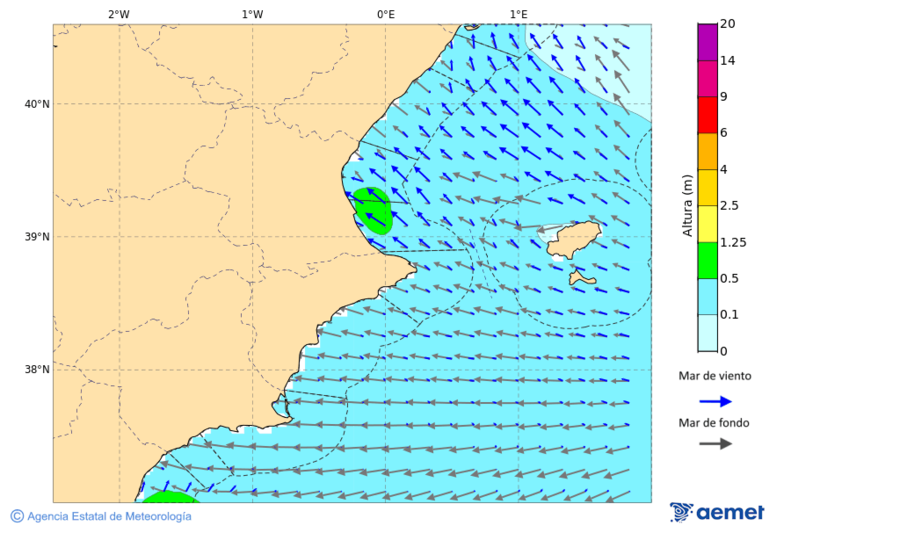 aemet 18 horas