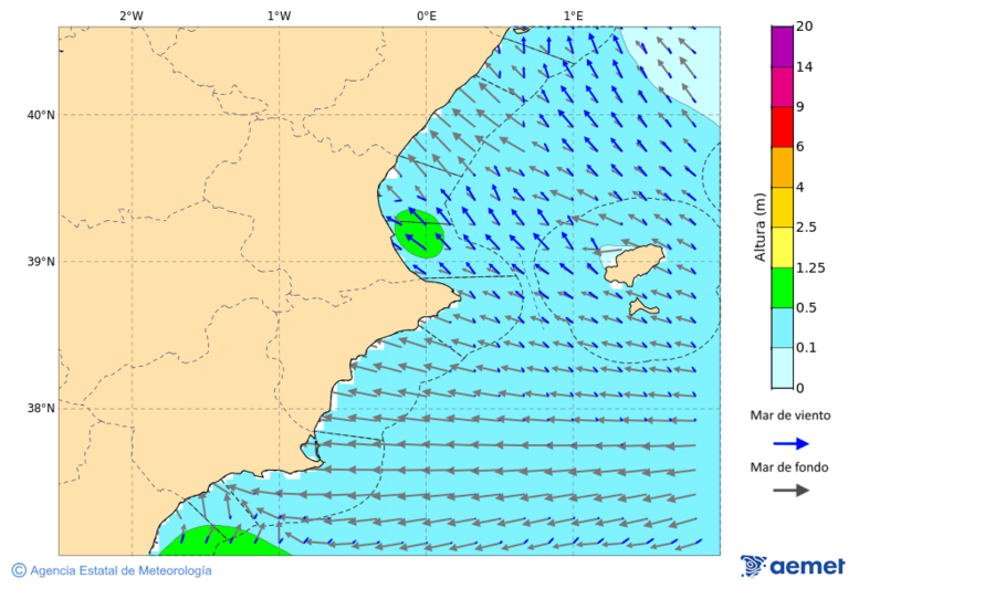 aemet 21 horas