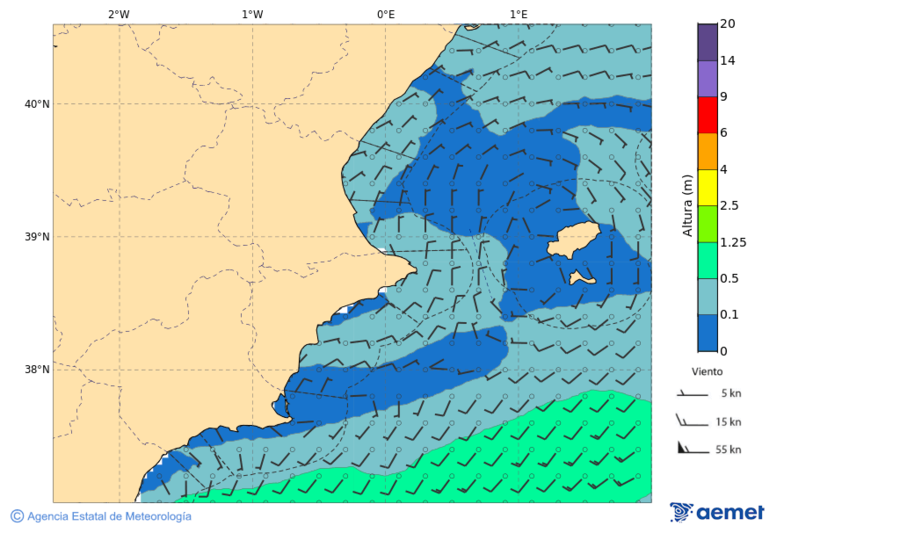 aemet 105 horas