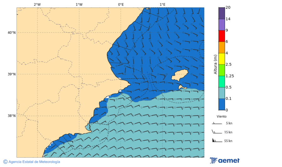 aemet 105 horas