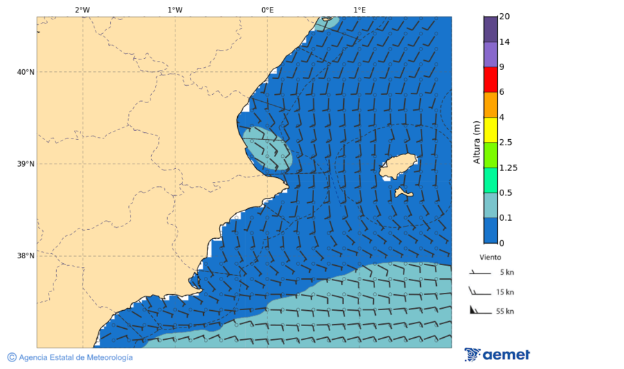 aemet 18 horas