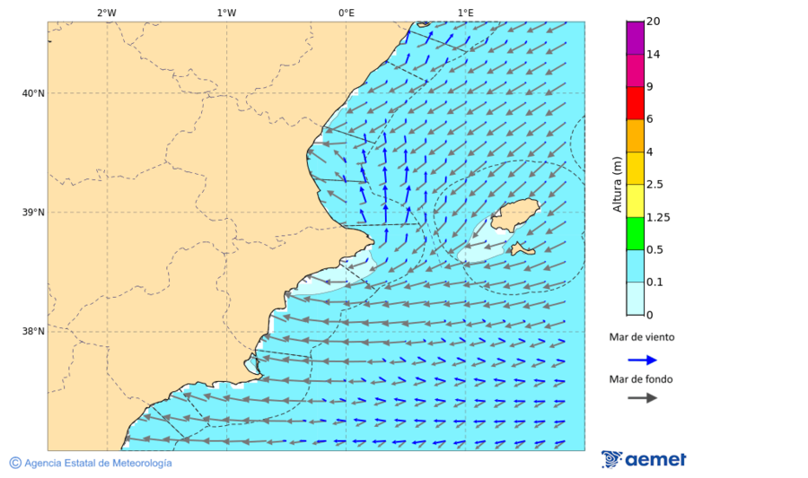 aemet 21 horas