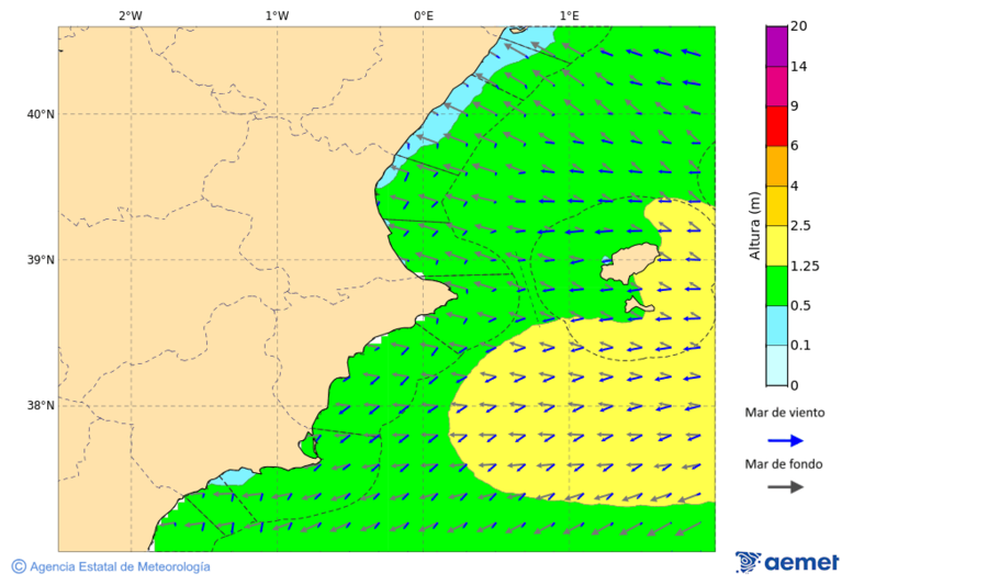 aemet 105 horas