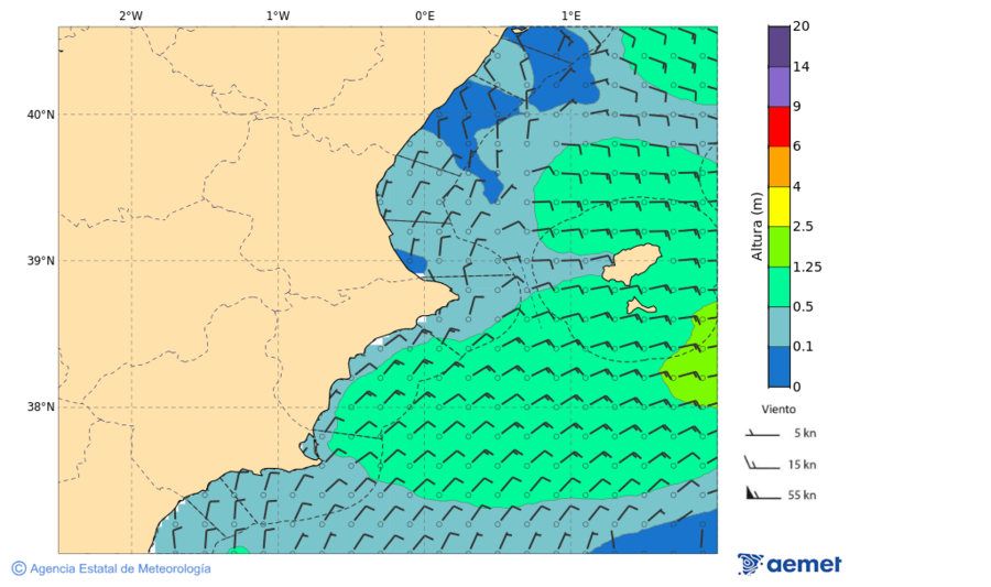 aemet 105 horas