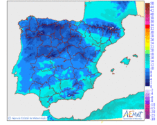 Temperaturas Mínimas Hoy -AEMET-