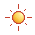 Icono de cielo despejado