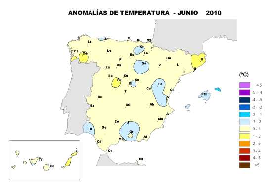 Temperatura junio 2010