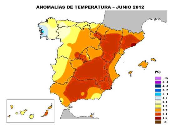 Temperatura junio 2012