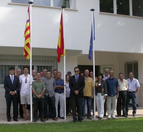 Visita del Presidente de AEMET a la Delegacion Territorial de Palma de Mallorca