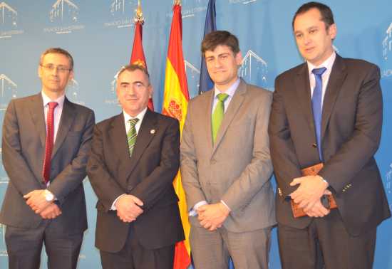 Juan Esteban Palenzuela, Manuel Campos, Daniel Cano y Cayetano Torres