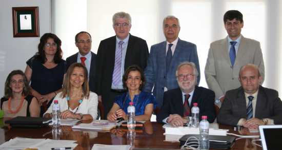 Participantes en la reunión hispano-portuguesa