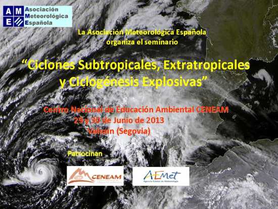 Seminario sobre ciclones en Valsaín (Segovia)