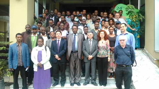 Curso de agrometeorología en Etiopía