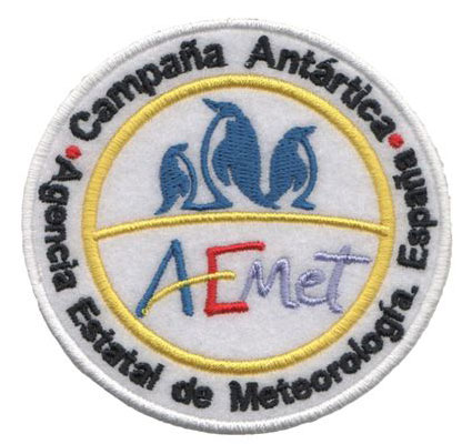 Logotipo de la campaña de AEMET en la Antártida