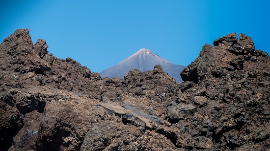 El Teide, nueva zona de predicción meteorológica de montaña, la fondo