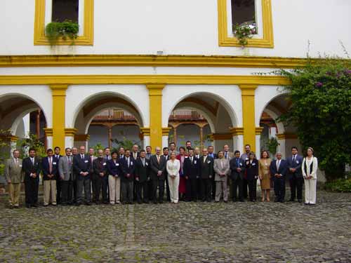 Foto de familia de la Cumbre de Servicios Meteorológicos en Antigua (Guatemala)