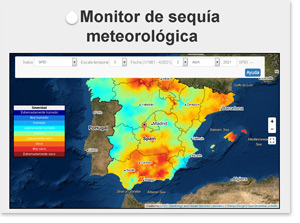 Acceso monitor sequía meteorológica