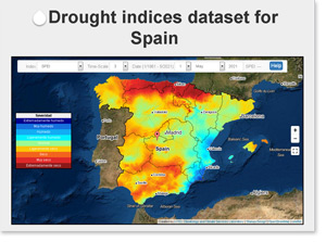 Access to Met. drought indices dataset for Spain