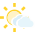 Sky condition: Cloudy intervals