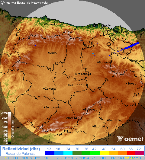 Radar de Castilla y León Radar