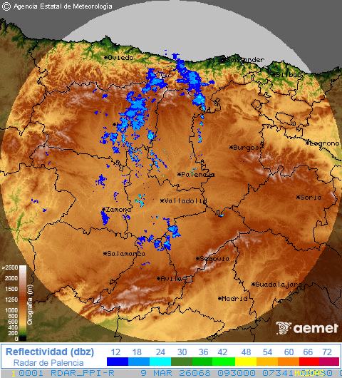 Radar de Castilla y León Radar