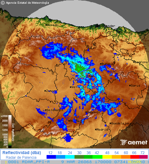 Radar de Castilla y León Radar