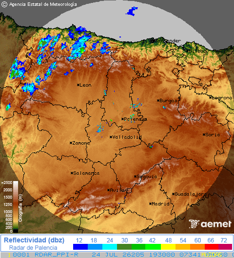 Radar de Castilla y León Radar